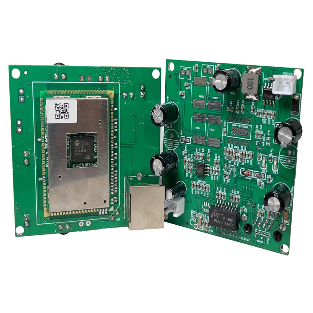 SIP VOIP Product Audio Playback Module with Power Amplifier 30W * 2 Output Supports POE/IP/SIP/WIFI/4G Wireless Network Access.